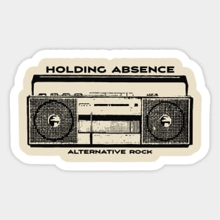 Holding Absence Sticker